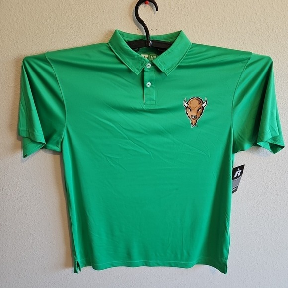 Marshall Thundering Herd Polo Shirt Mens Size Large Russell Athletic NWT New - Picture 1 of 8